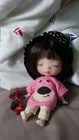 OB11 Little Sleepy Girl Clay Head 5-6" Doll + Body GSC + Wig