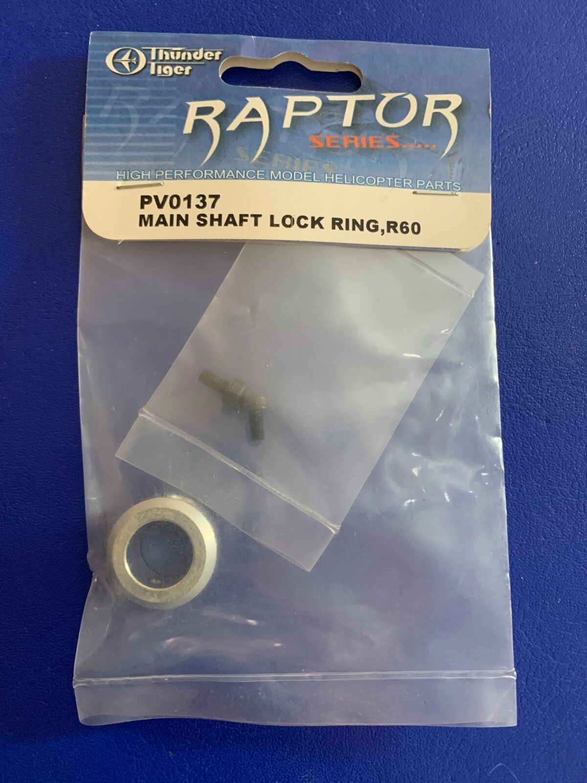 Thunder Tiger Main Shaft Lock Ring Raptor 60/90 PV0137 RC Helicopter Spare Parts