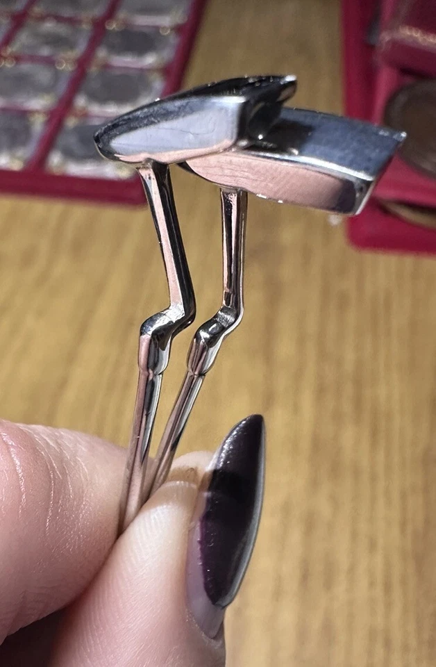 CIONDOLO IN ARGENTO MAZZE E PALLINE DA GOLF CON SCATOLA MZ - Immagine 4 di 4