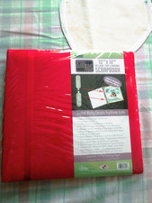 PIONEER SNAP LOAD 12 x 12 - RED WITH RIBBON SCRAPBOOK - NEW