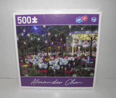 Alexander Chen Tavern on the Green Dining 500 Piece Puzzle Sure Lox NIB Sealed