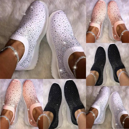 sparkly sock trainers
