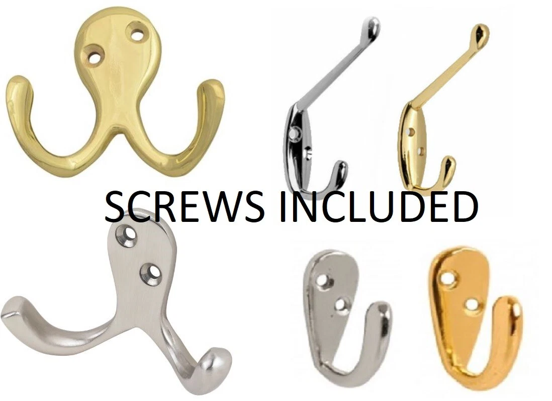 4-Pack Vintage Wall Hooks In Antique Copper – Decorative Coat Hooks For Bathroom, Entryway & Closet - View #11
