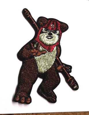 Star Wars EWOK 3.5" Embroidered Patch- USA Mailed (SWPA-FC-20)