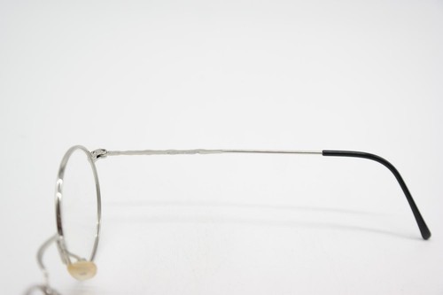 Vintage Sunglasses Sunjet By CARRERA SJ 4348 Black Silver Oval Eyeglass Frame - Picture 4 of 6