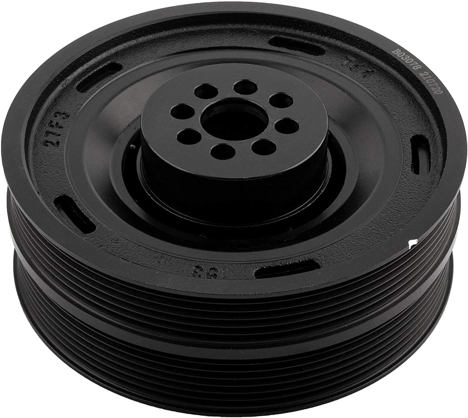 Harmonic Balancer Crankshaft Pulley for Audi A6 A7 A8 Quattro Q5 Q7 VW Touareg - Image 3 of 4