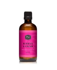 Fragrance Oil | Berries & Cream Oil 100ml - Candle Scents for Candle Making F...