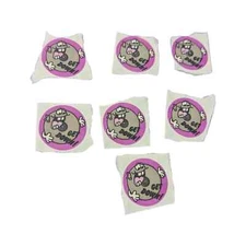 Vintage Trend Scratch and Sniff Stickers Get Down Record Licorice Scented No TM