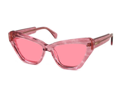 X-LAB Sonnenbrille Mod. PANAY ROSA GESTREIFT / ROSA POLARISIERT