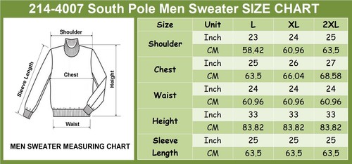 Vintage & Limited Size of LONG SLEEVE SOUTH POLE HERREN PULLOVER - Bild 37 von 52