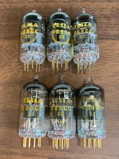 Tube E88CC / 6922 Tesla Gold Pin - NOS (1pcs)