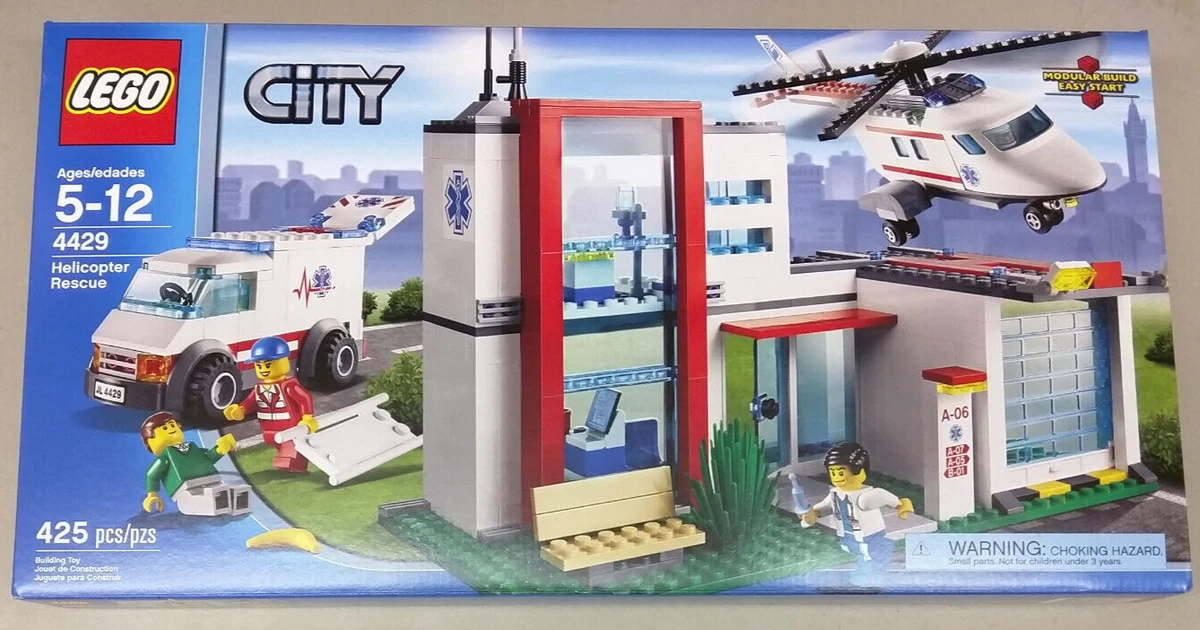 Lego city helicopter best sale ambulance