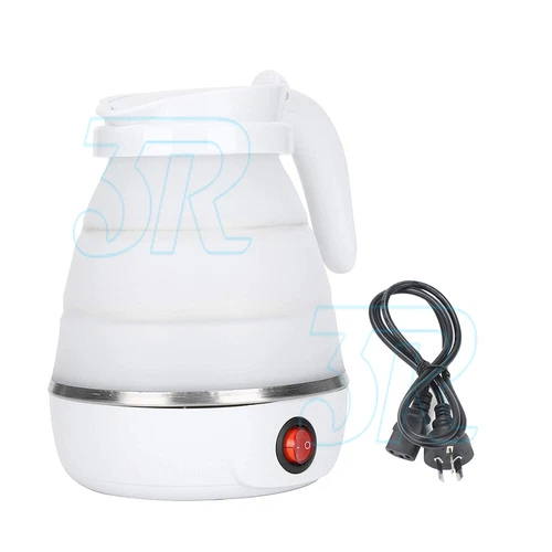 Portable Travel Collapsible Electric Water Kettle Foldable Silicone Water Pot - Picture 12 of 12
