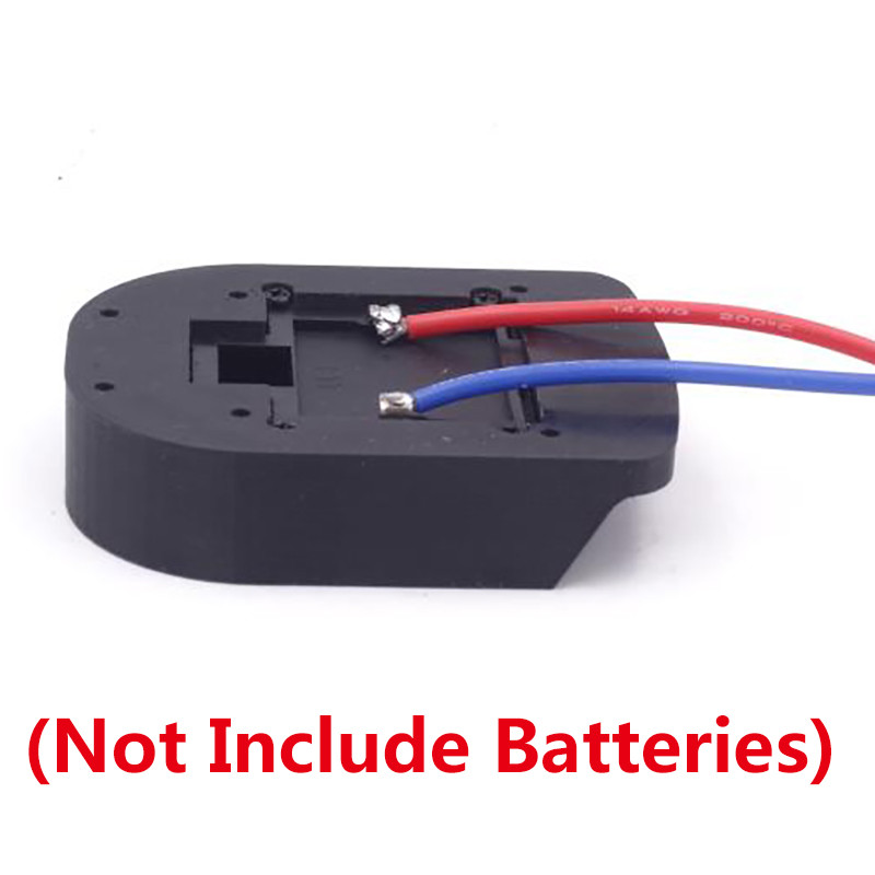 Makita 18V Battery Adapter – For Peg-Perego Kids Ride-On Toys, With 40A Fuse & Wire Harness, Blue (Not A Charger)