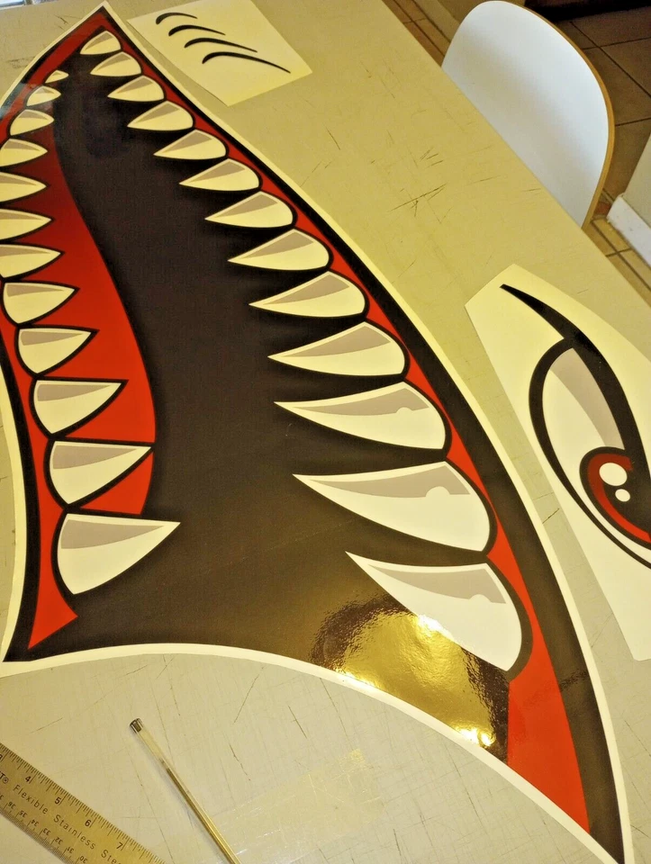 calcomanía adhesiva calcomanía de tiburón lateral carreras mazda mx5 miata accesorios piezas tapa dura Foto 2 de 3