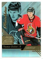  2016-17 Fleer Showcase Flair #46 Thomas Chabot RC - Ottawa Senators