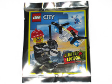 Image of LEGO City - 952002 Fireman with Drone  - Foil Pack - New & Sealed 2021 