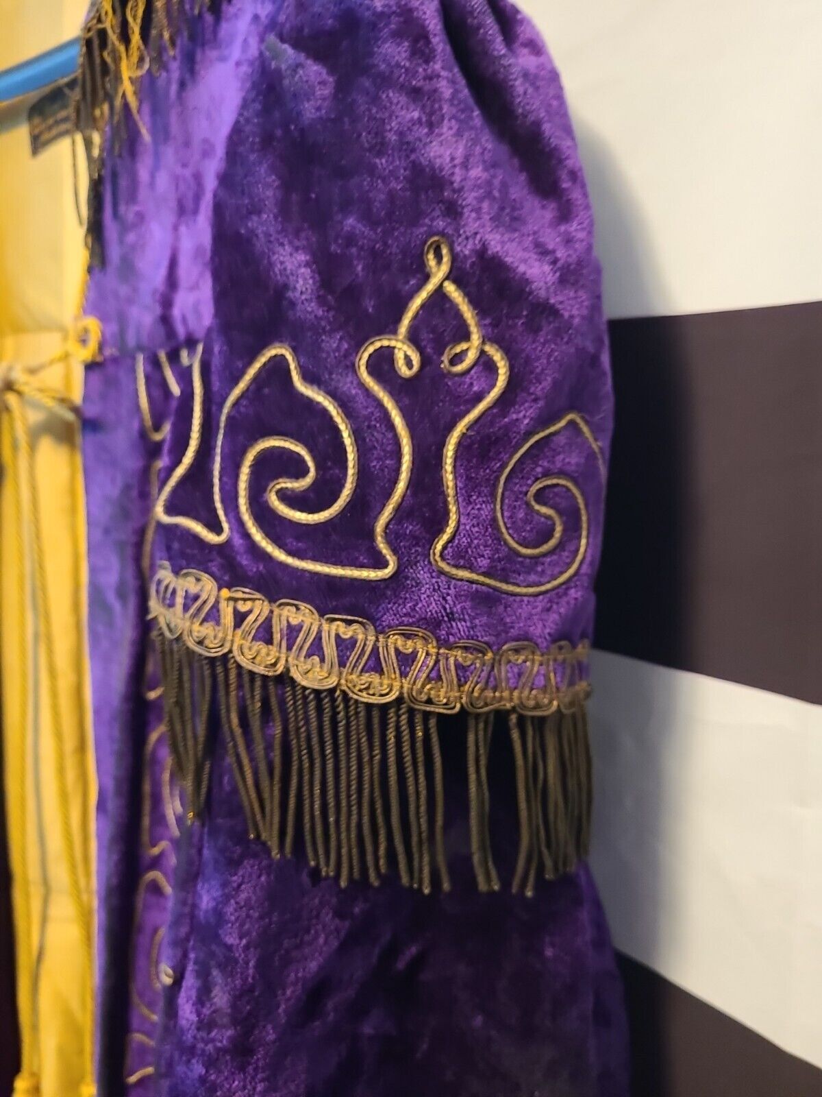 Ward Stilson Purple Velvet Royal Robe Cosplay Vin… - image 6