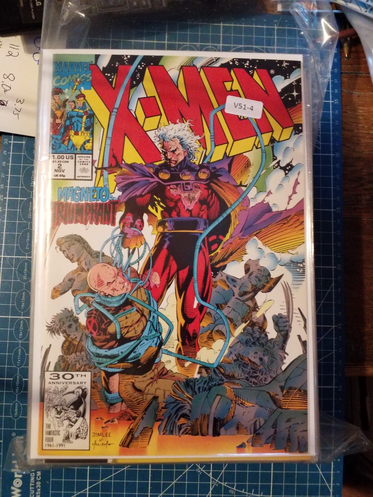 X-Men 2 Marvel Comics 1991 Jim Lee 8.5+ V51-4