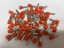 50pc wire cord end ferrule crimp red #12AWG #4009R