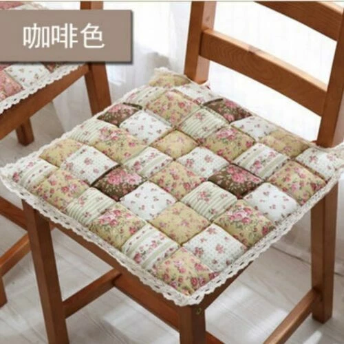Cojín cojín silla asiento acolchado estampado floral vintage alfombra oficina en casa Foto 3 de 4