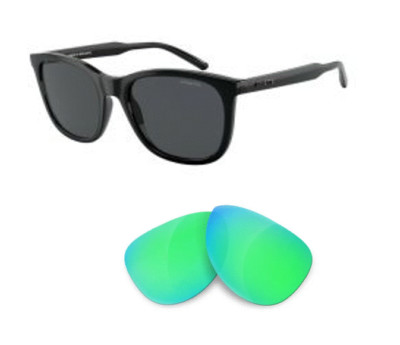 newpolar lentes de repuesto polarizadas para arnette urca 4257 zafiro