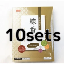 Japanese SENKOU Incense 380 Sticks 10sets Byakudan Kodo Daiso Japan