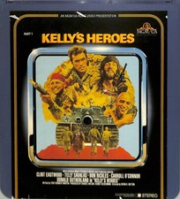 Kelly's Heroes 1970 Vintage Double CED Videodisc