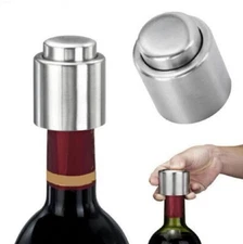 1-Pack Wine Bottle Stopper with Vacuum Seal – Airless Plug to Preserve Freshness