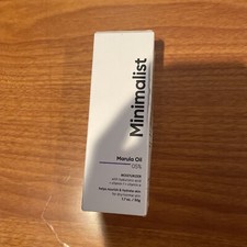 Minimalist Marula Oil 5 Face Moisturizer For Dry Skin With Hyaluronic Acid For