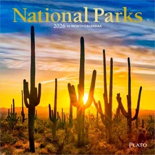National Parks | 2026 7x14" (Hanging) Monthly Mini Wall Calendar