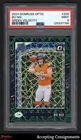 2024 Donruss Optic Green Velocity #209 Bo Nix RC RATED ROOKIE PSA 9 MINT Broncos