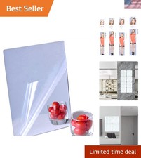 Lightweight 6x8 Acrylic Self-Adhesive Mirror - Perfect for Kids' Rooms