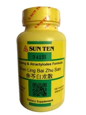 Sun Ten - Ginseng & Atractylodes Formula, Capsules/Shen Ling Bai Zhu San / 參苓白朮散