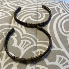 Flat Top Copper Bracelet Adjustable Made In Senegal