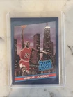 Michael Jordan Rated Rookie (Rare) Chicago Skyline Basketball Ball Promo Card