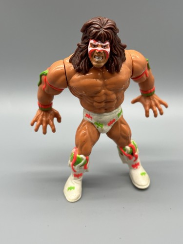 WWF Hasbro The Ultimate Warrior Action Figure 1991...