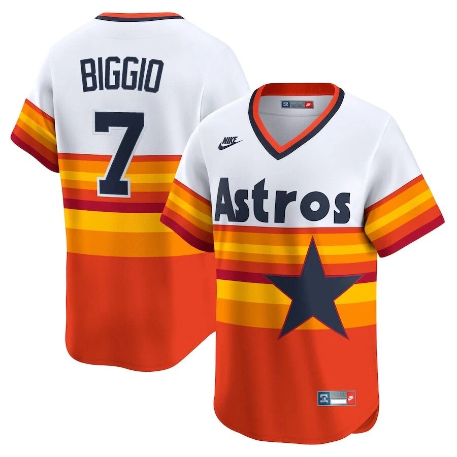 Houston Astros Craig Biggio Nike Cooperstown Collection MLB