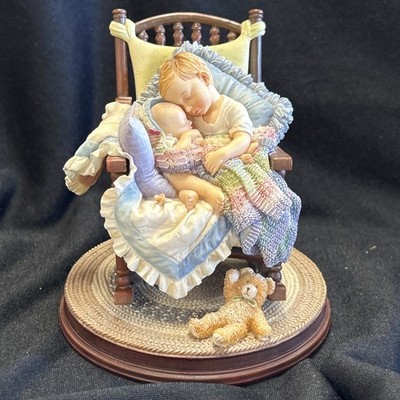 Kathy Andrews Fincher Mama Says Babies Are Fresh From Heaven Boy Figurine 55080