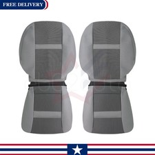 For 2006-2009 Dodge Ram 2500 3500 Front Side Bottomtop Cloth Seat Cover Gray For 2006-2009 Dodge Ram 2500 3500 Front Side Bottomtop Cloth Seat Cover Gray