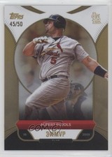 2025 Topps Welcome to the Club: 3x MVP Gold Foil 45/50 Albert Pujols #15 0qw3