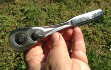 New Old Stock Craftsman 44811 38 Drive Quick Release Pear Head Ratchet Handle