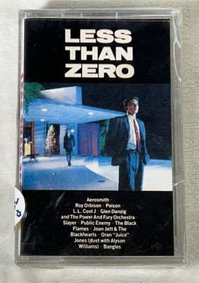 Less Than Zero Soundtrack Various Artists Sealed Cassette Tape Slayer Danzig  87