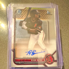 Topps 2022 Bowman Chrome Autographs Ryan Bliss RC Auto CPA-RB ARI