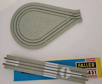 Faller AMS Kehrschleife 453 Anfahrtschiene 451 OVP mit Isolierverbindern