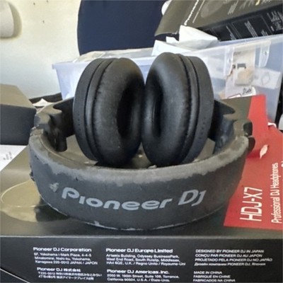 Pioneer DJ HDJ-X7 Wired Over-Ear Headphones Black for DJs