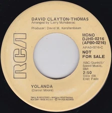 Soul / Funk--David Clayton-Thomas ‎– Yolanda - HEAR !!