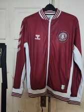 wigan warriors 150th anniversary 1872/2022 cherry zip up jacket size medium