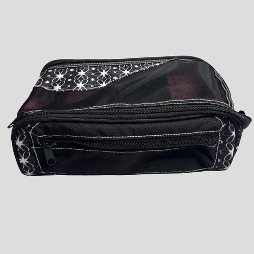 Creative Memories Daisy Memory Mate Case Storage Black Pink