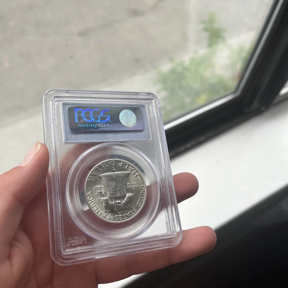 1953 S Franklin Half PCGS MS66 CAC ONLY 184 IN HIGHER GRADES - Image 2 of 4